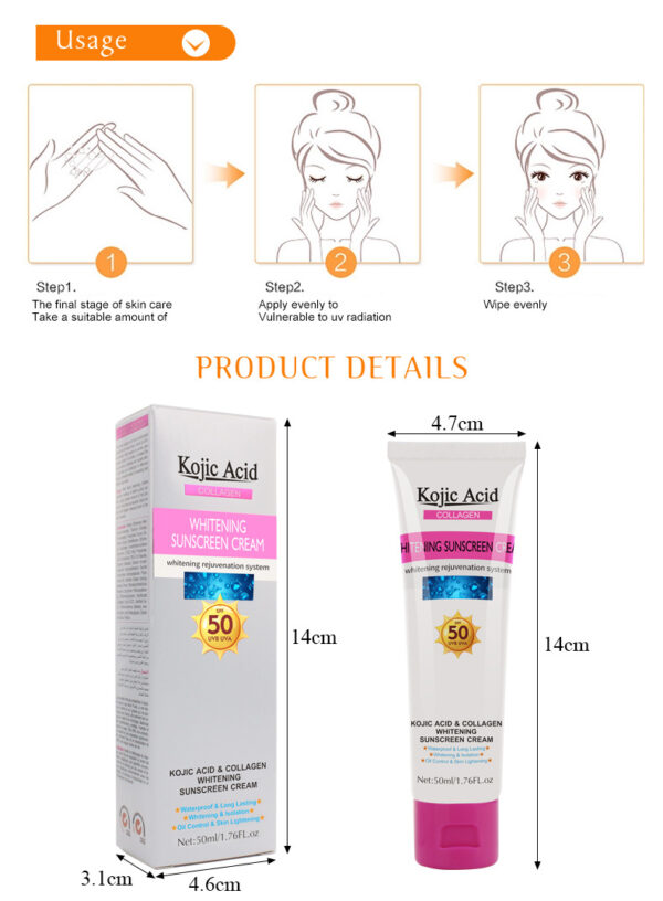 Kojic Acid Sunscreen